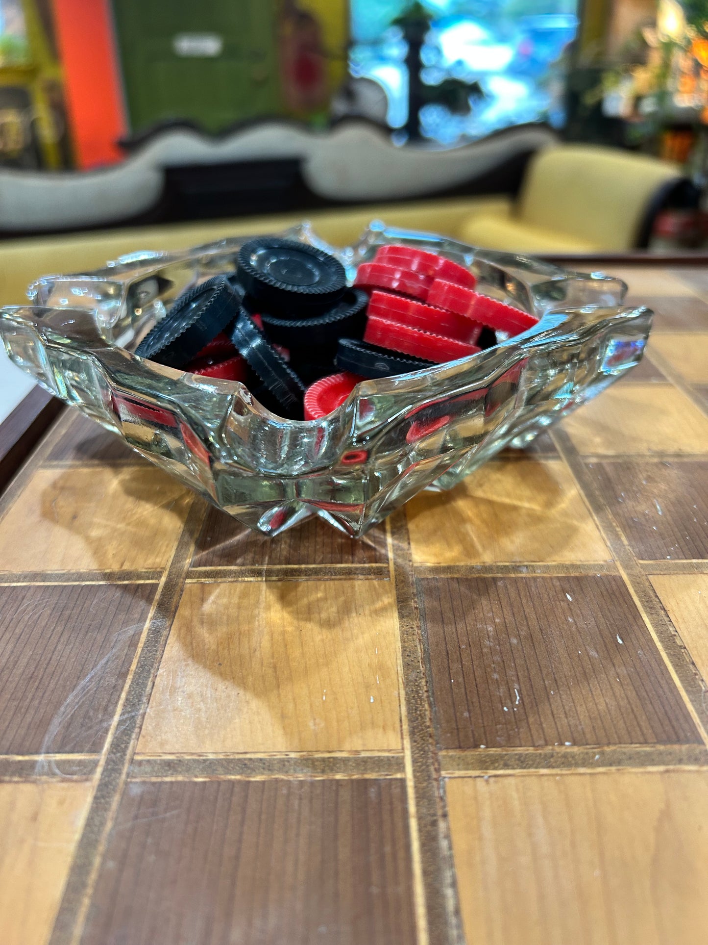 Mikasa Crystal Ashtray