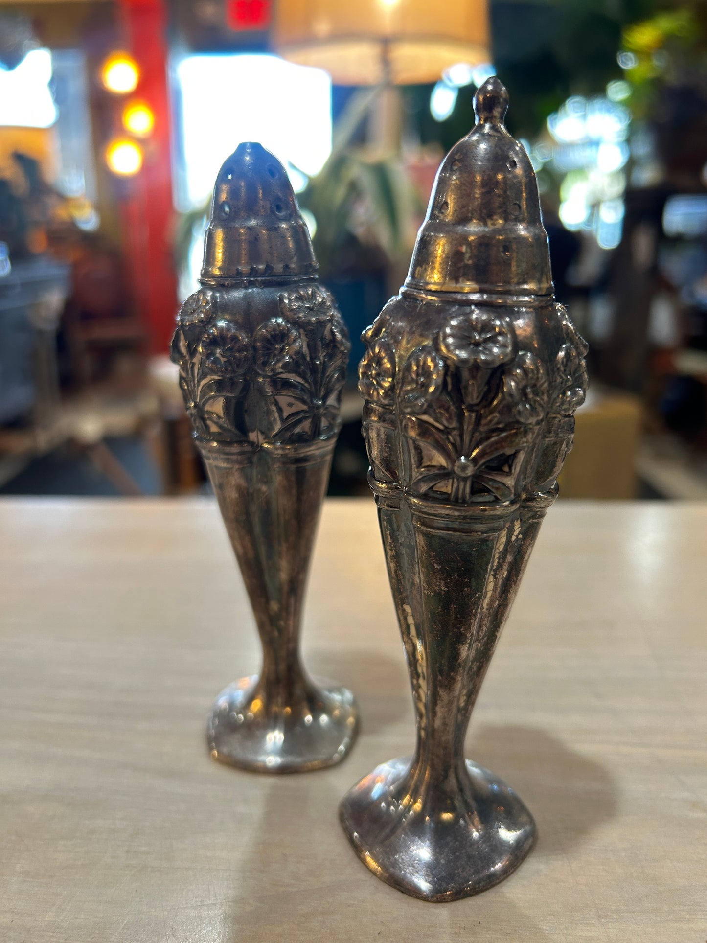 Silver Plated S&P Shakers