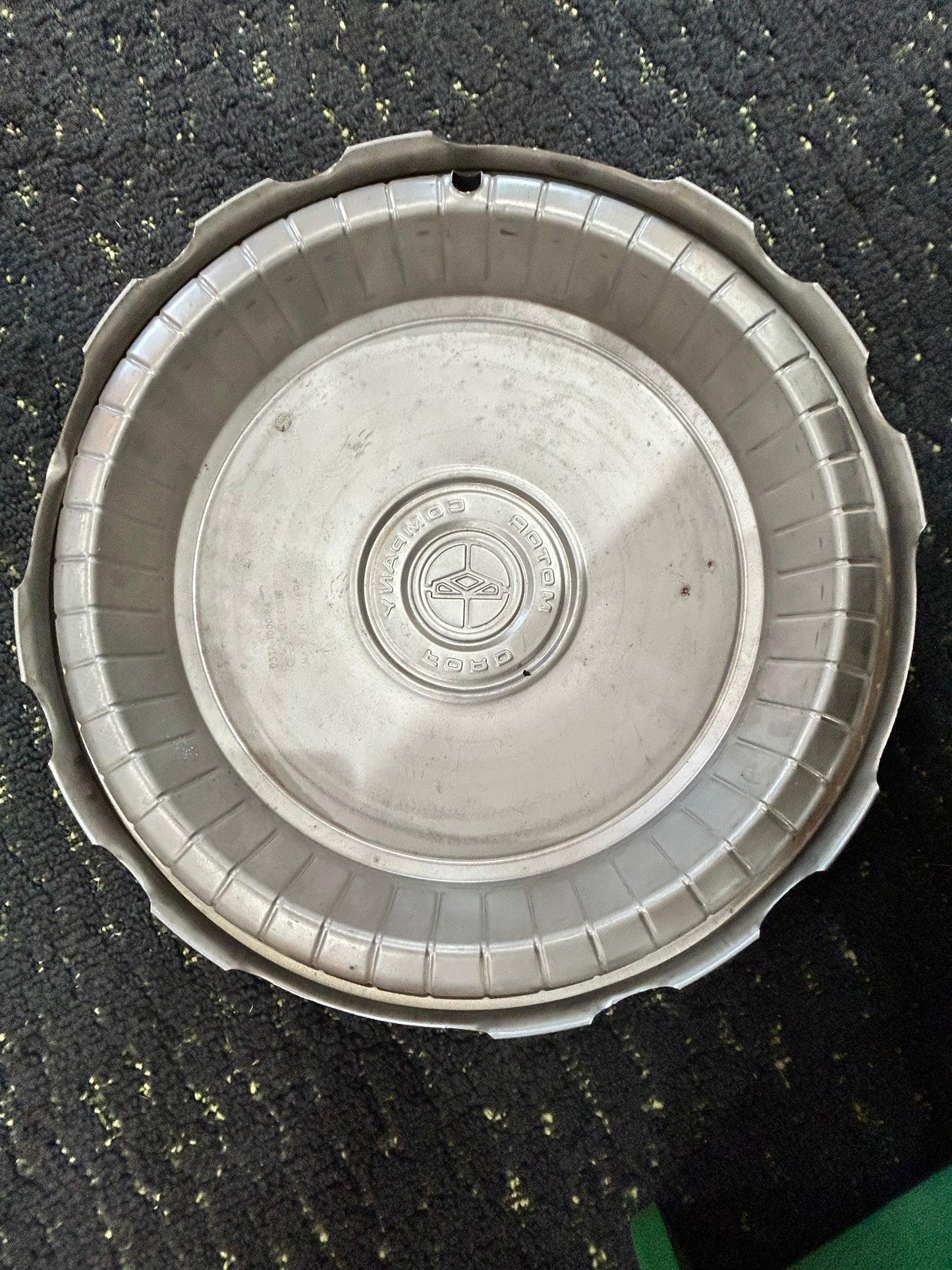 Vintage Ford Chrome Hubcap