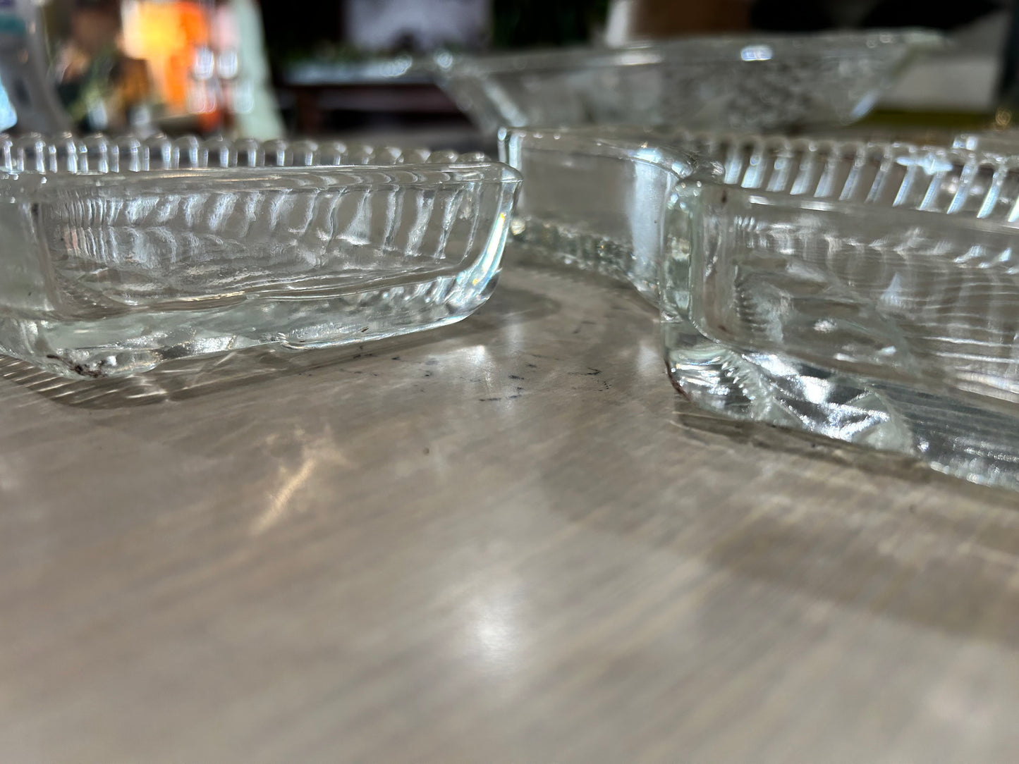 Kromex Lazy Susan Serving Dishes- Set of 4