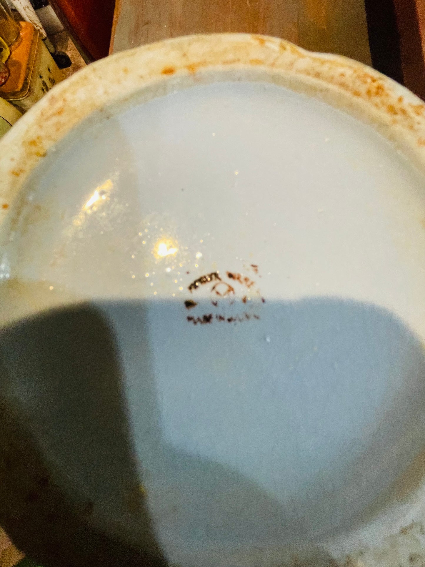 MCM Vintage Miyata Ware 5 Hole Flower Frog