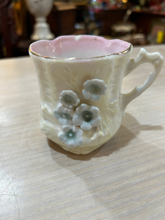 Victorian Luster Flower-Think of Me Mug