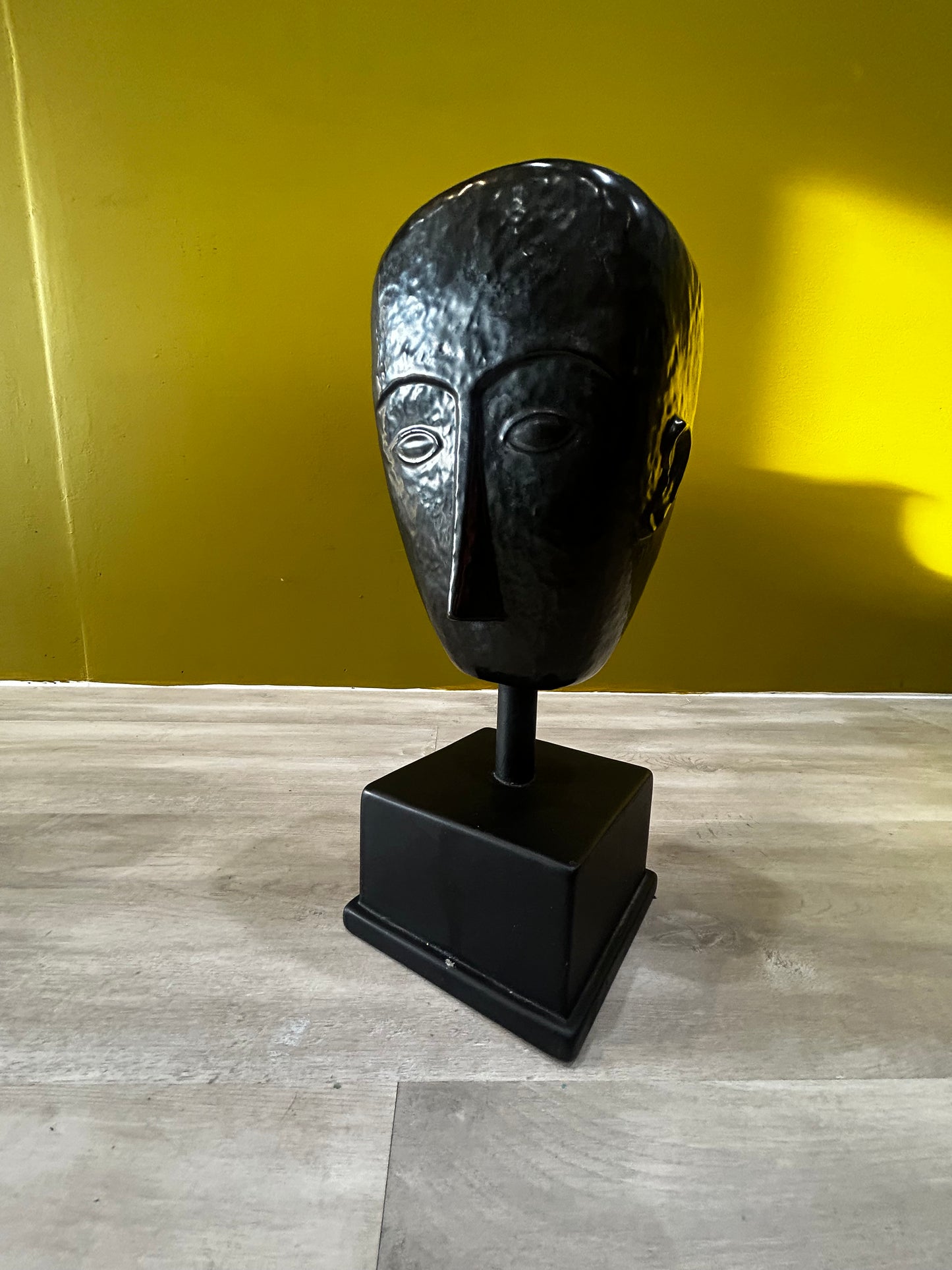 Metal Sculpture on Stand