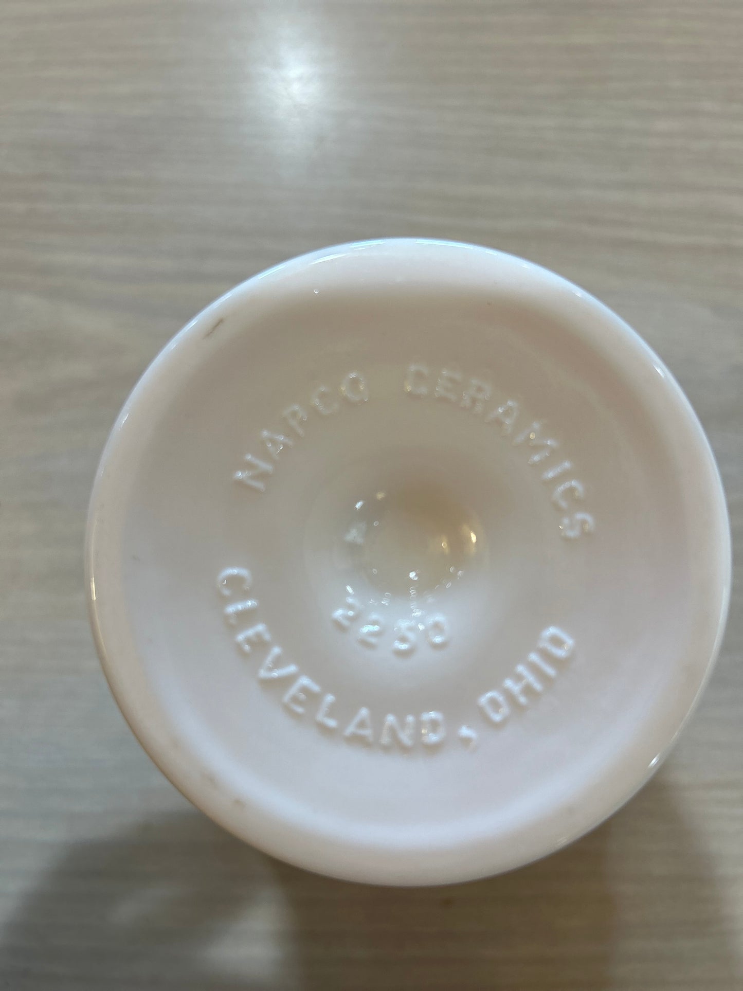 Vintage Pink Milk Glass- Napco Ceramics