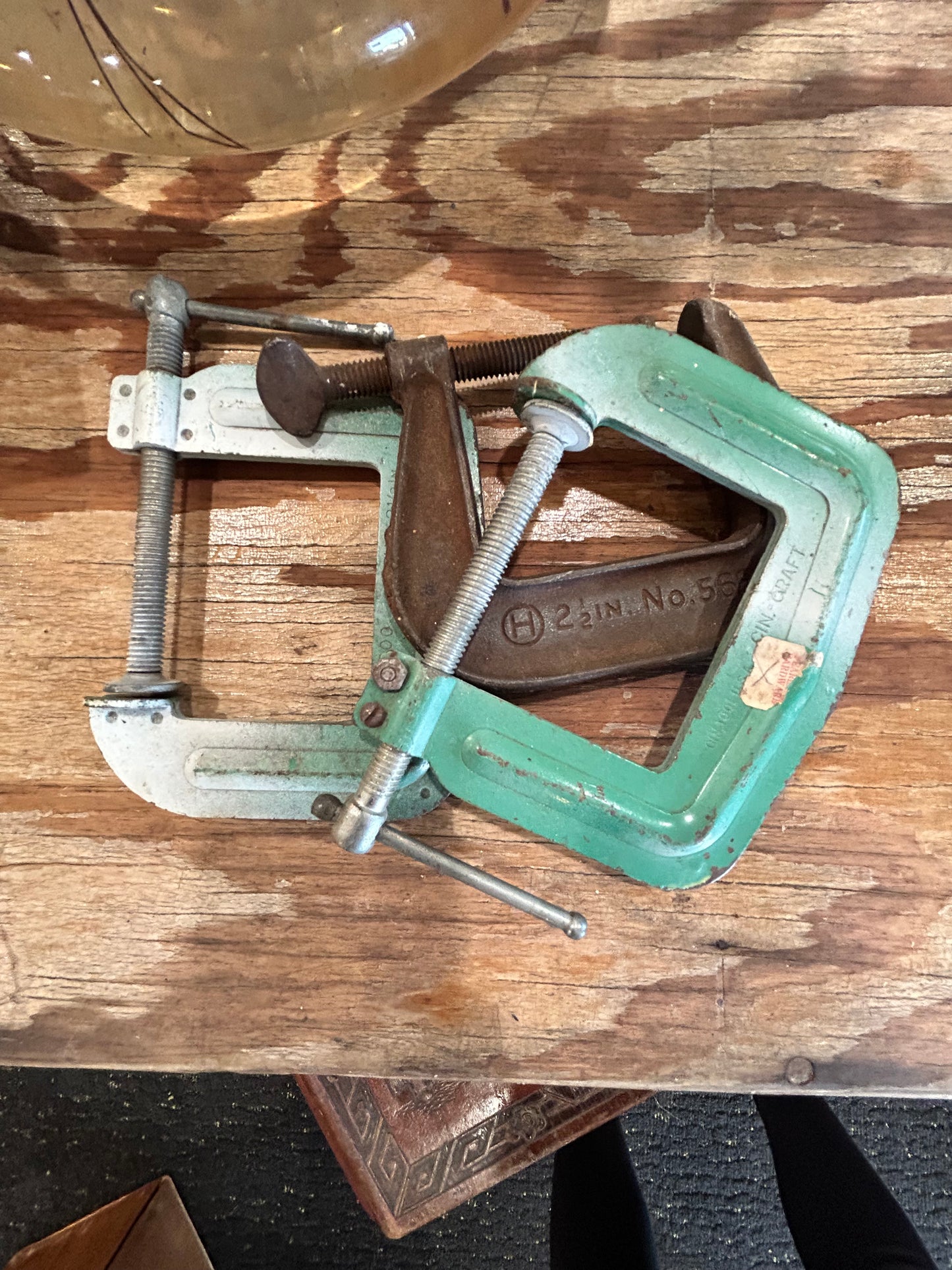 Vintage Cincinnati Tool C Clamps