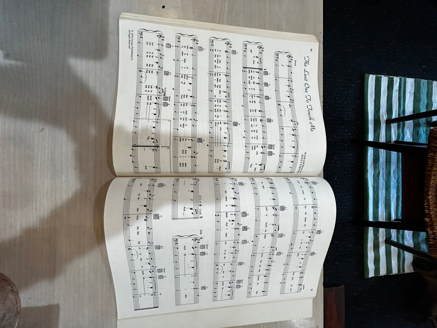 Dolly Parton Sheet Music Book