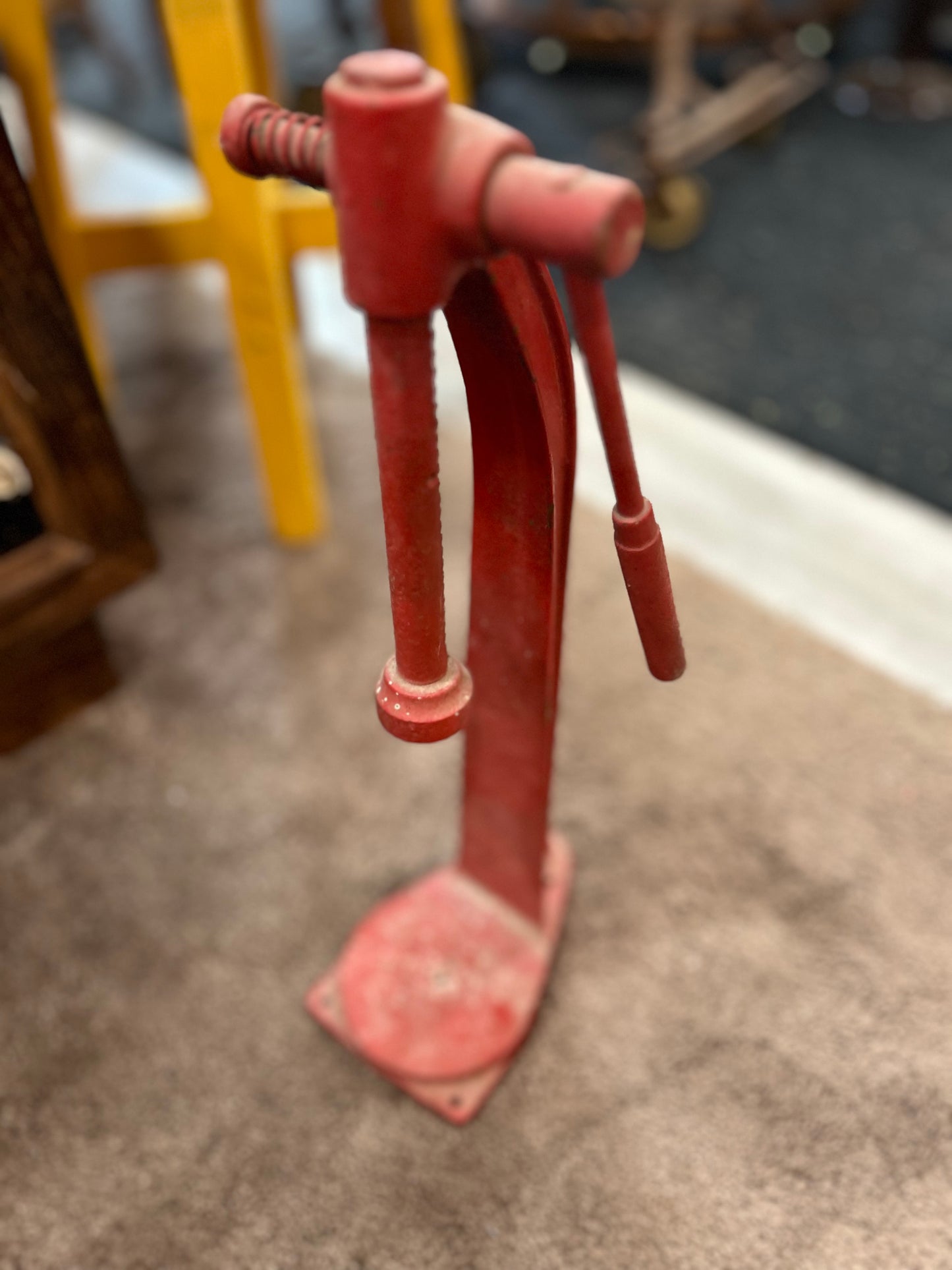 Vintage Indestro Mfg. Cast Iron Bottle Capper Tool