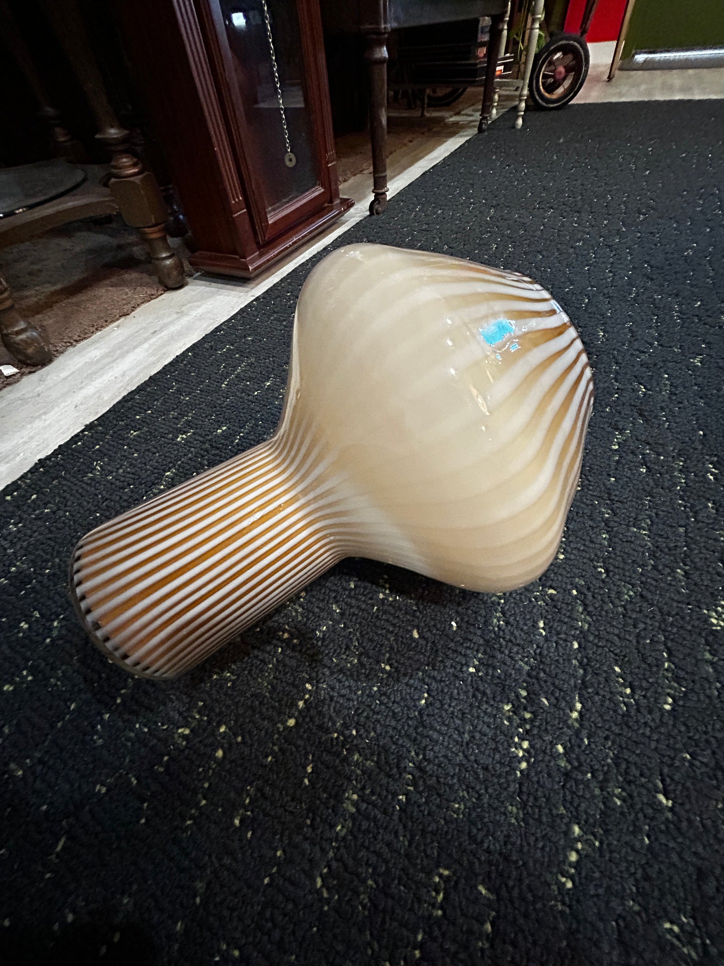 Vintage Massimo Vignelli Mushroom Vase