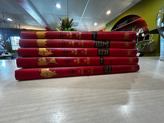 Set Of 5- The World And The People’s Books