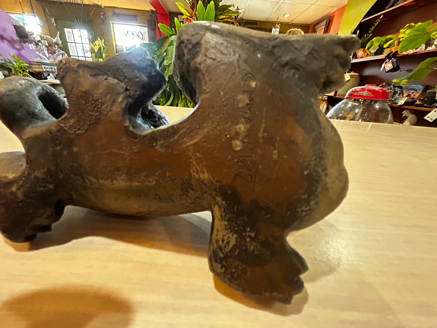 Bronze Reclining Tiger-Museum Of Metropolitan Arts Zhou Dynasty Tiger- 1987