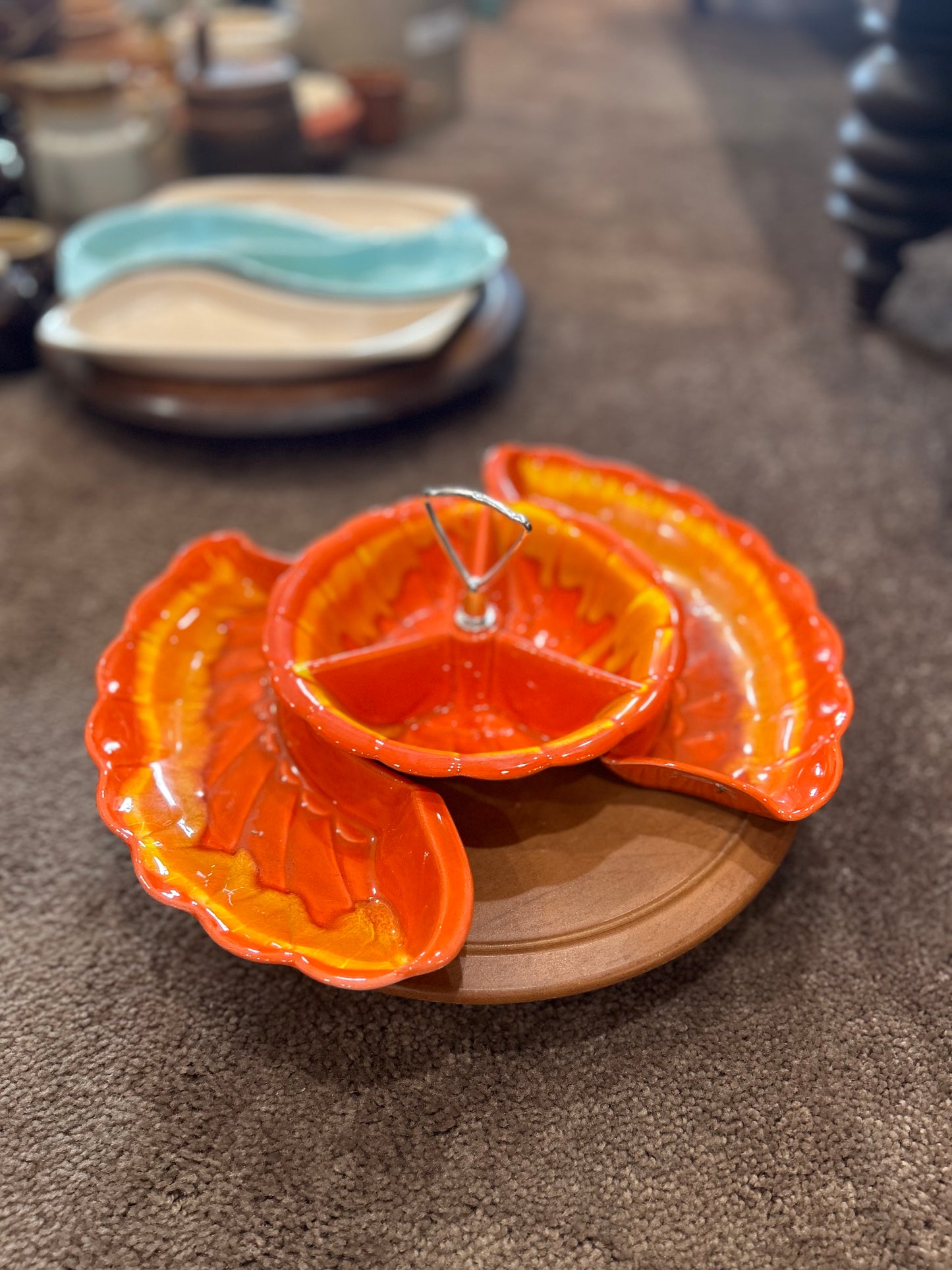 JAE of California MCM Lazy Susan- Missing Piece :(