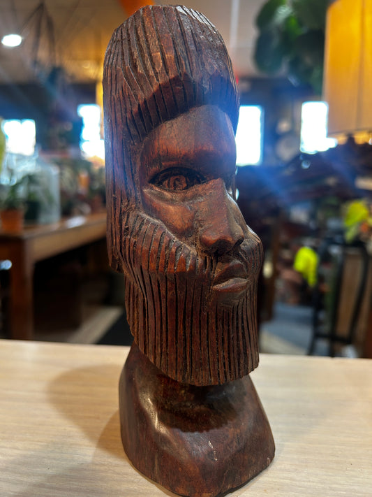 Hand Carved African Male Wood Carving