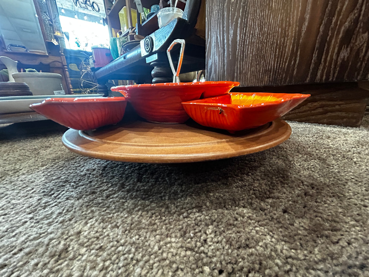 JAE of California MCM Lazy Susan- Missing Piece :(