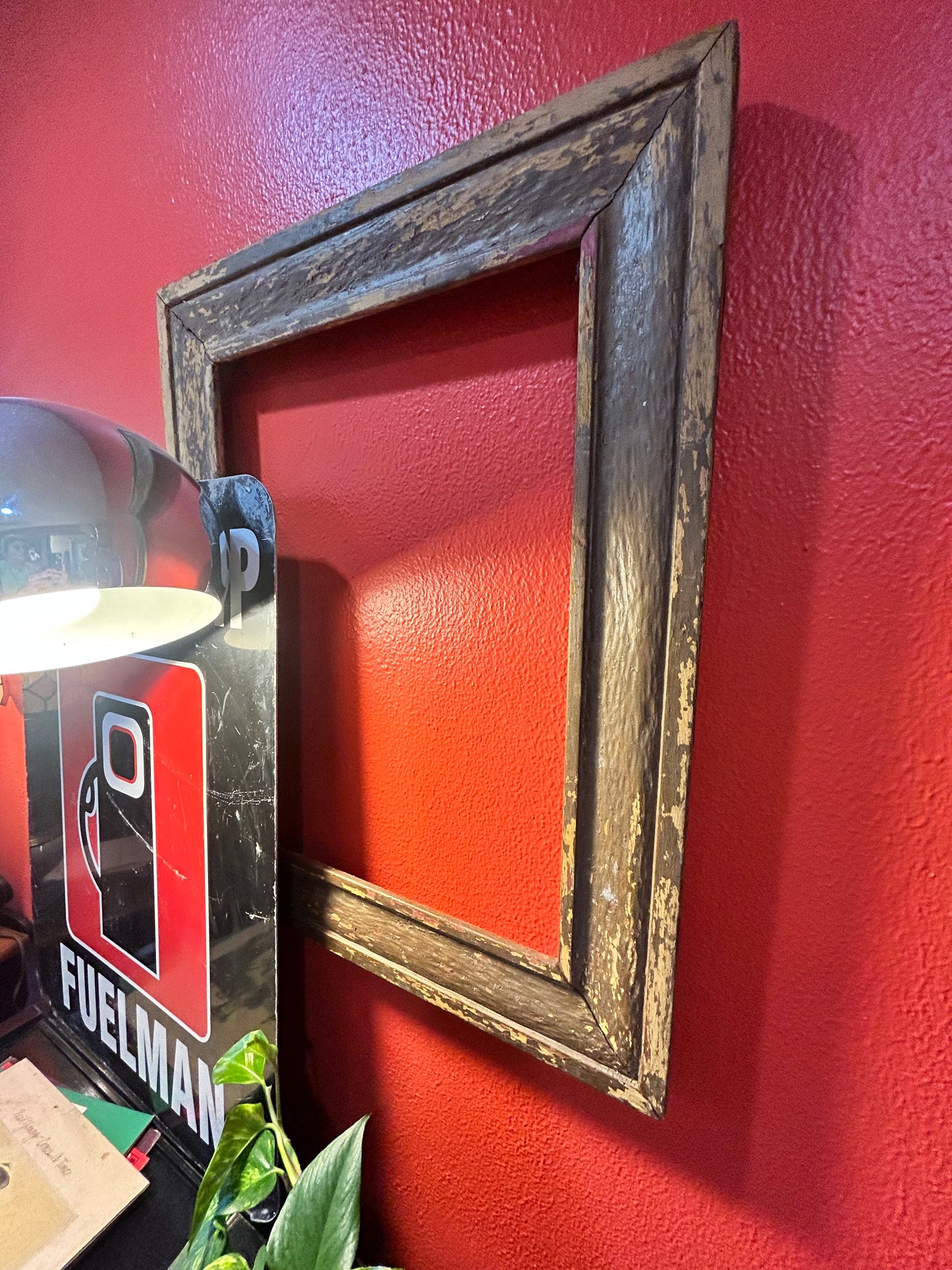 Antique Wooden Empty Frame