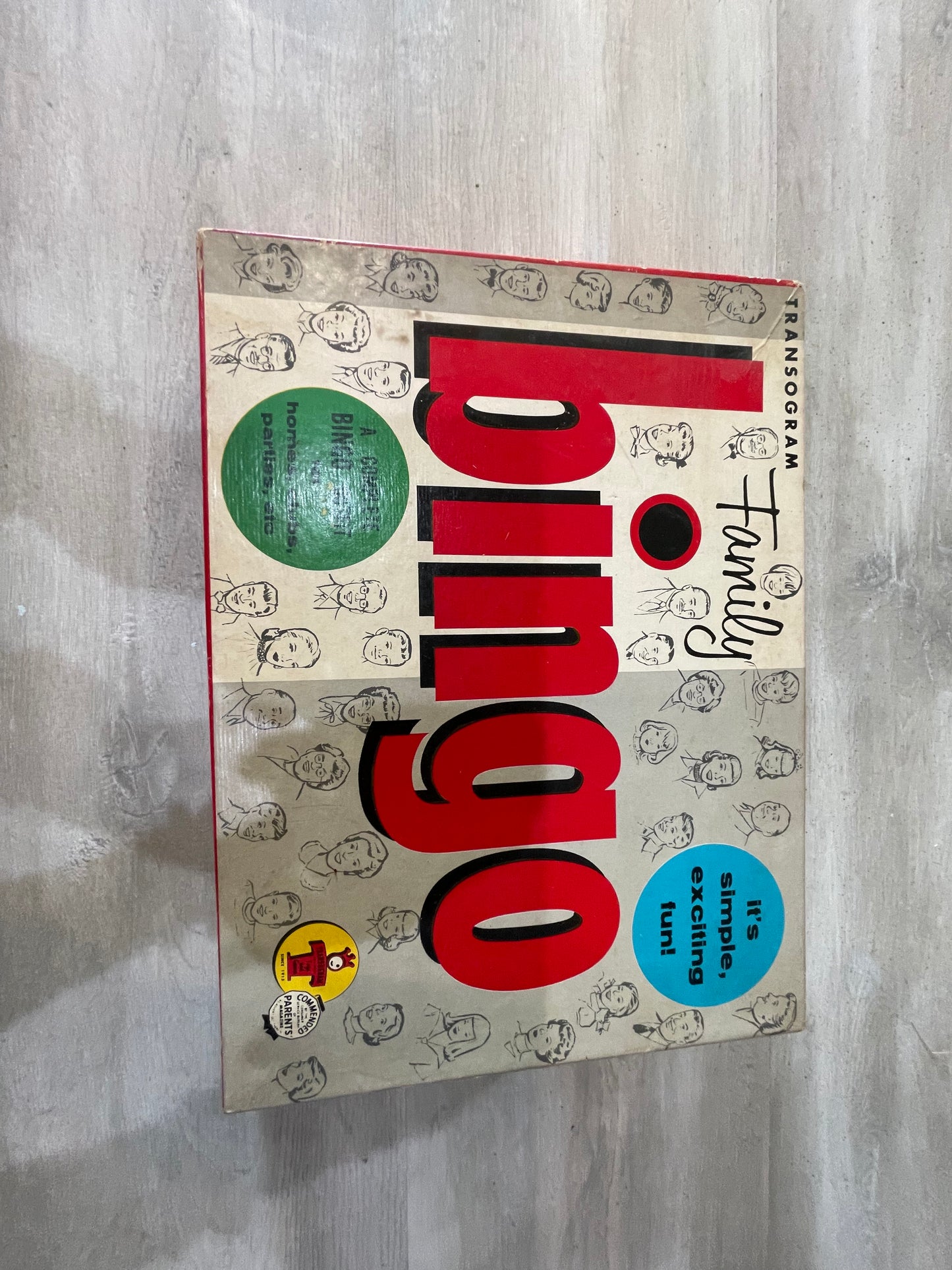 Vintage Bingo Game- Complete and Full Set