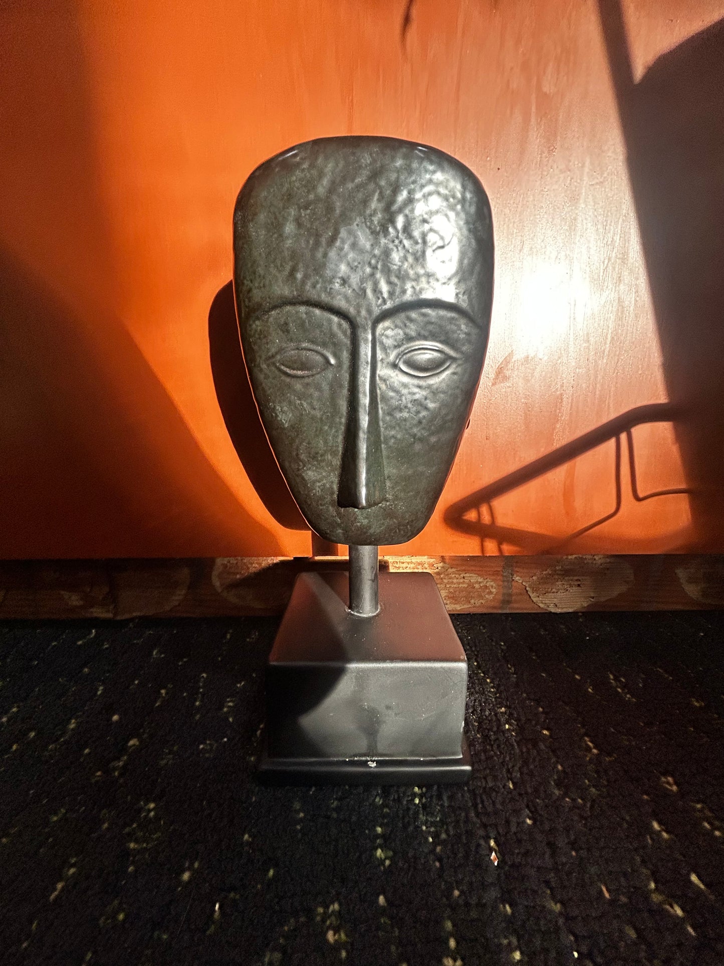 Metal Sculpture on Stand