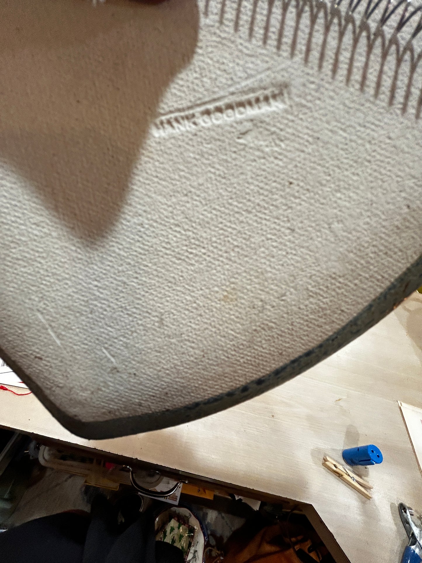 Stamped Hank Goodman- MCM Plate