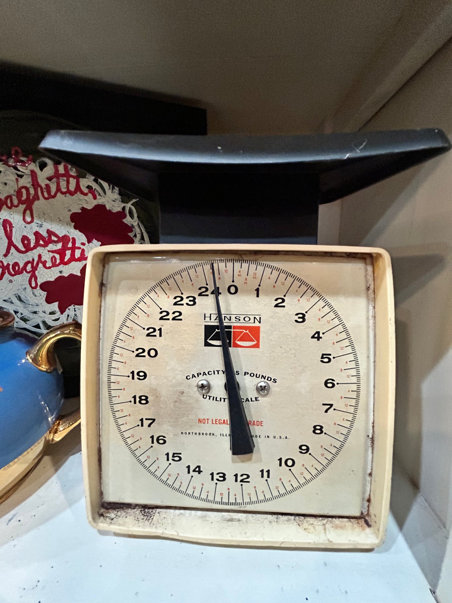 Vintage Hanson Utility Scale- 25 lbs