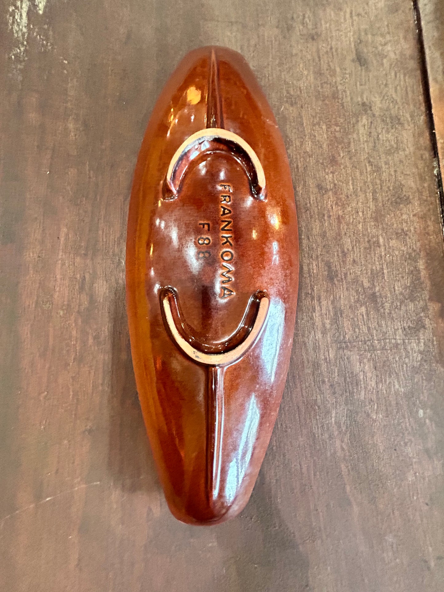 Vintage MCM Frankoma Pottery F88 Oblong Serving Tray