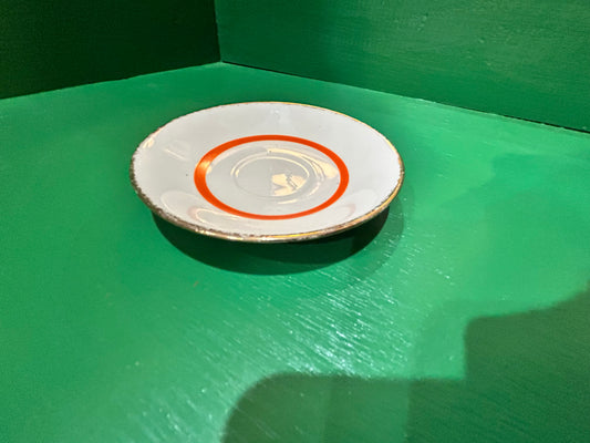 Grindley England Creampetal- Orange Line Saucer