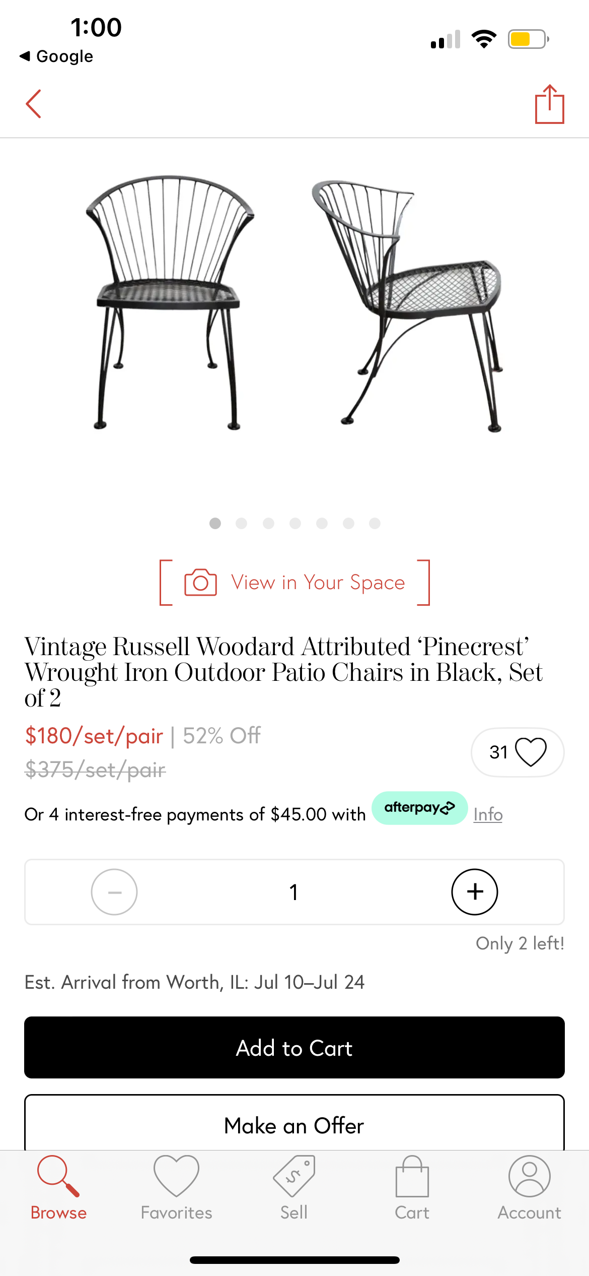 Not my listing, just for reference