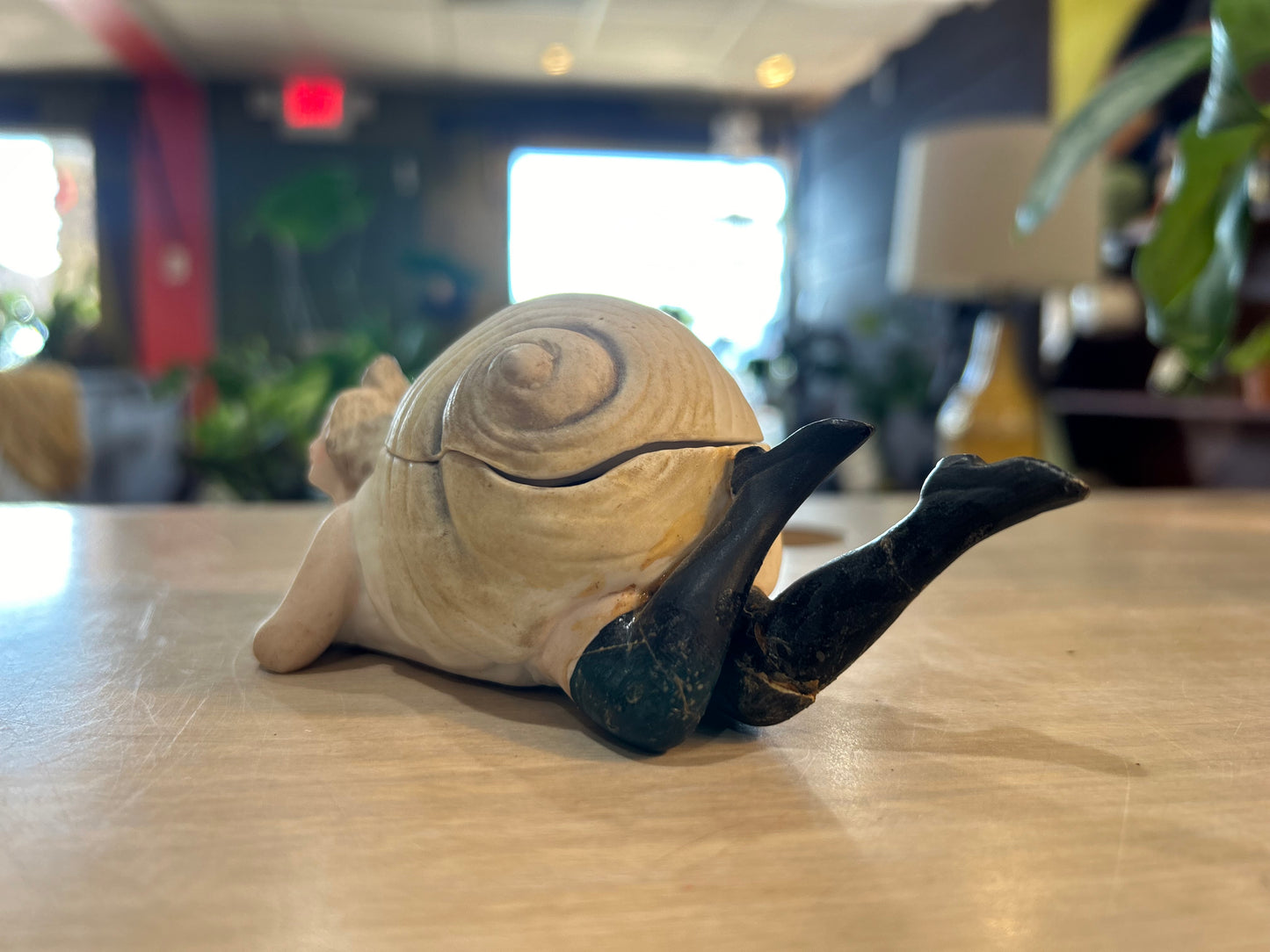 Galluba & Hoffman Naughty Snail Woman - Trinket Box