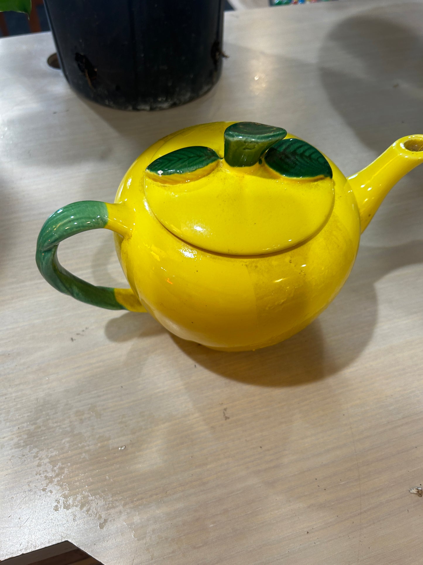 Vintage Lemon Teapot