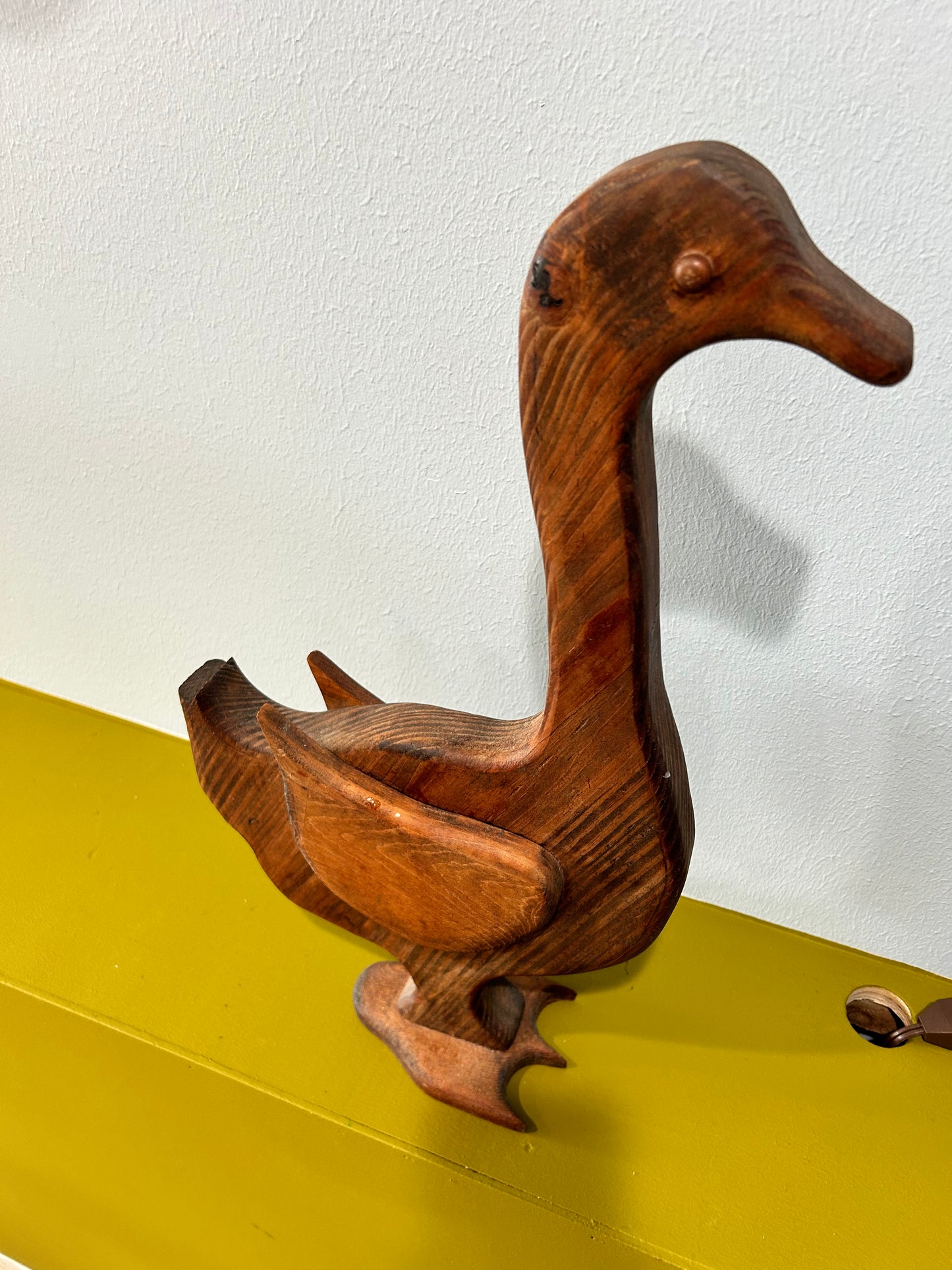 Wooden Domesticated Park Goose