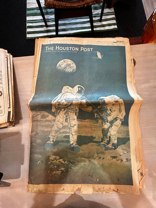 Houston Post Moon Announcement