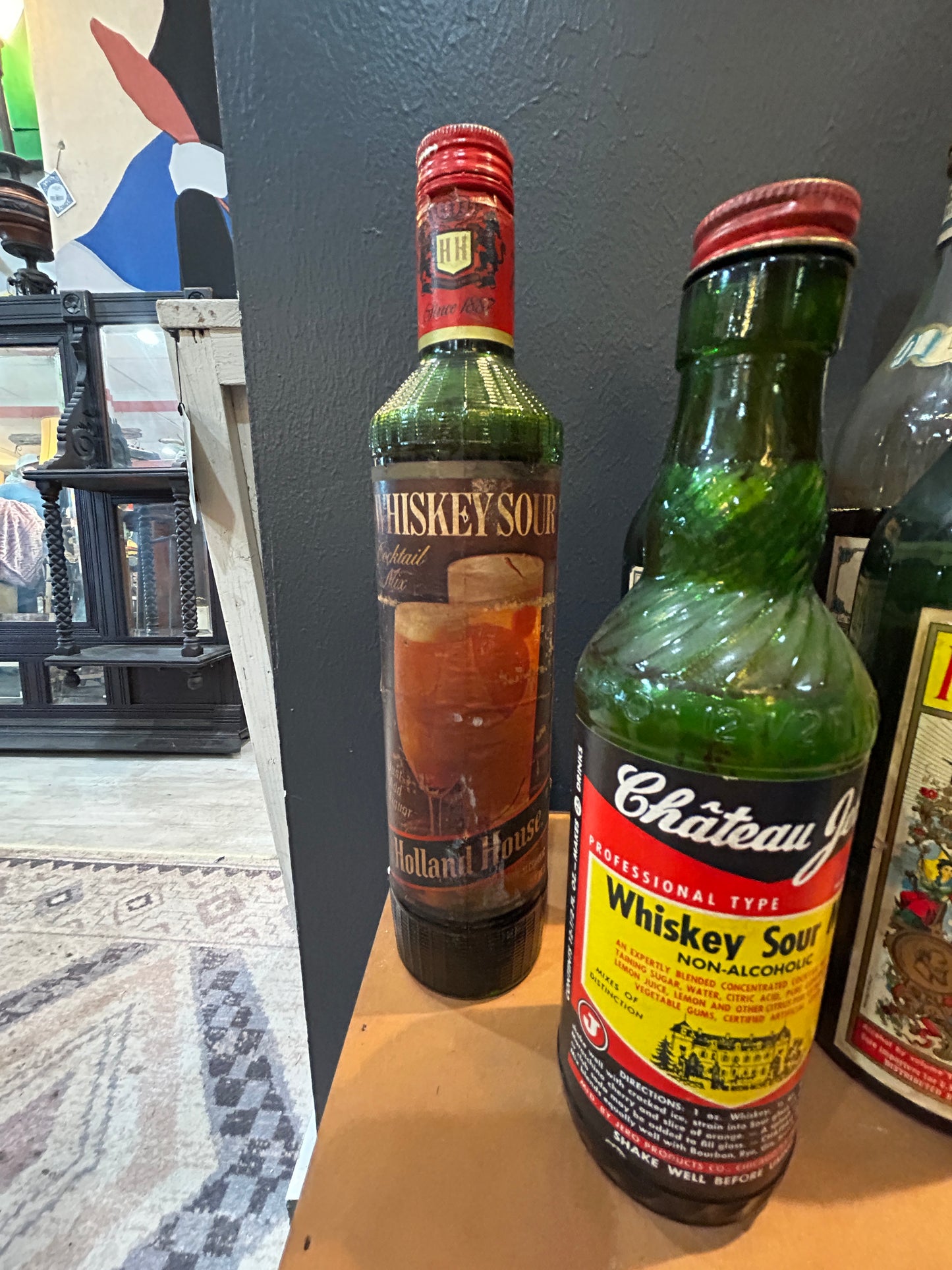 Collection of Vintage and Antique Liquor Bottles- One Pre-Prohibition