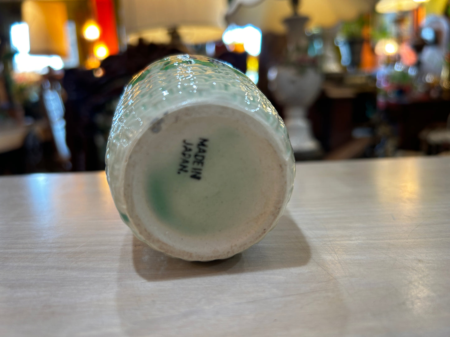 Vintage Majolica Bud Vase/Cup