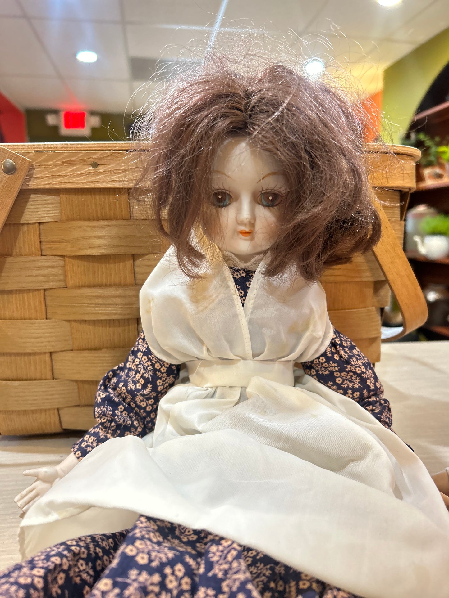 Antique Ceramic Doll