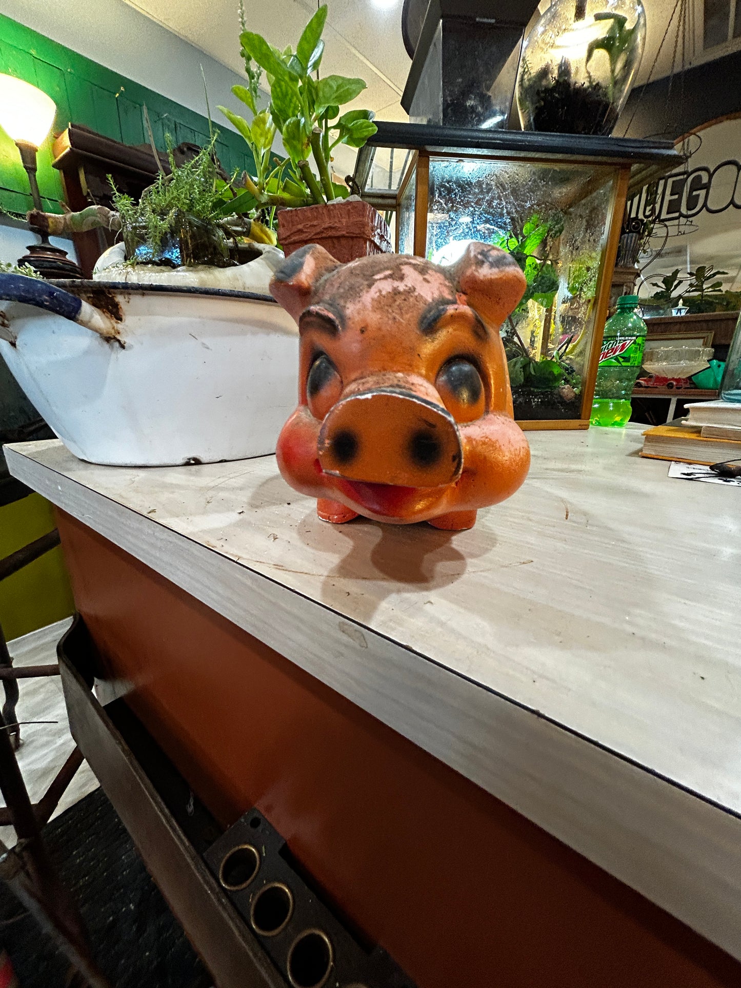 Vintage Real Piggy Bank