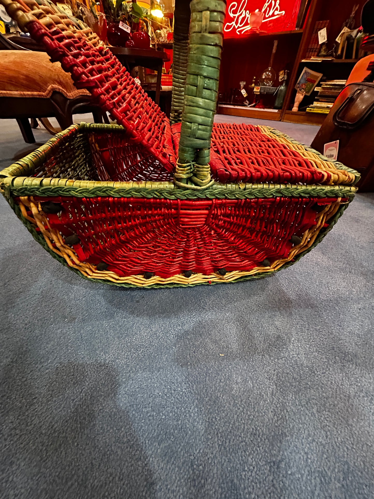 Watermelon Picnic Basket