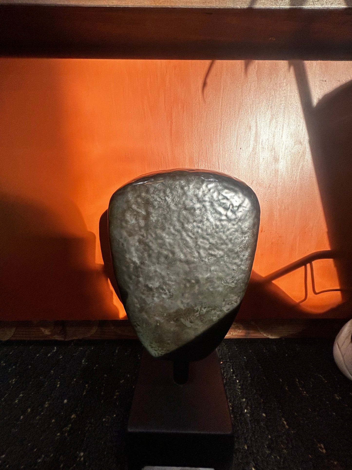 Metal Sculpture on Stand