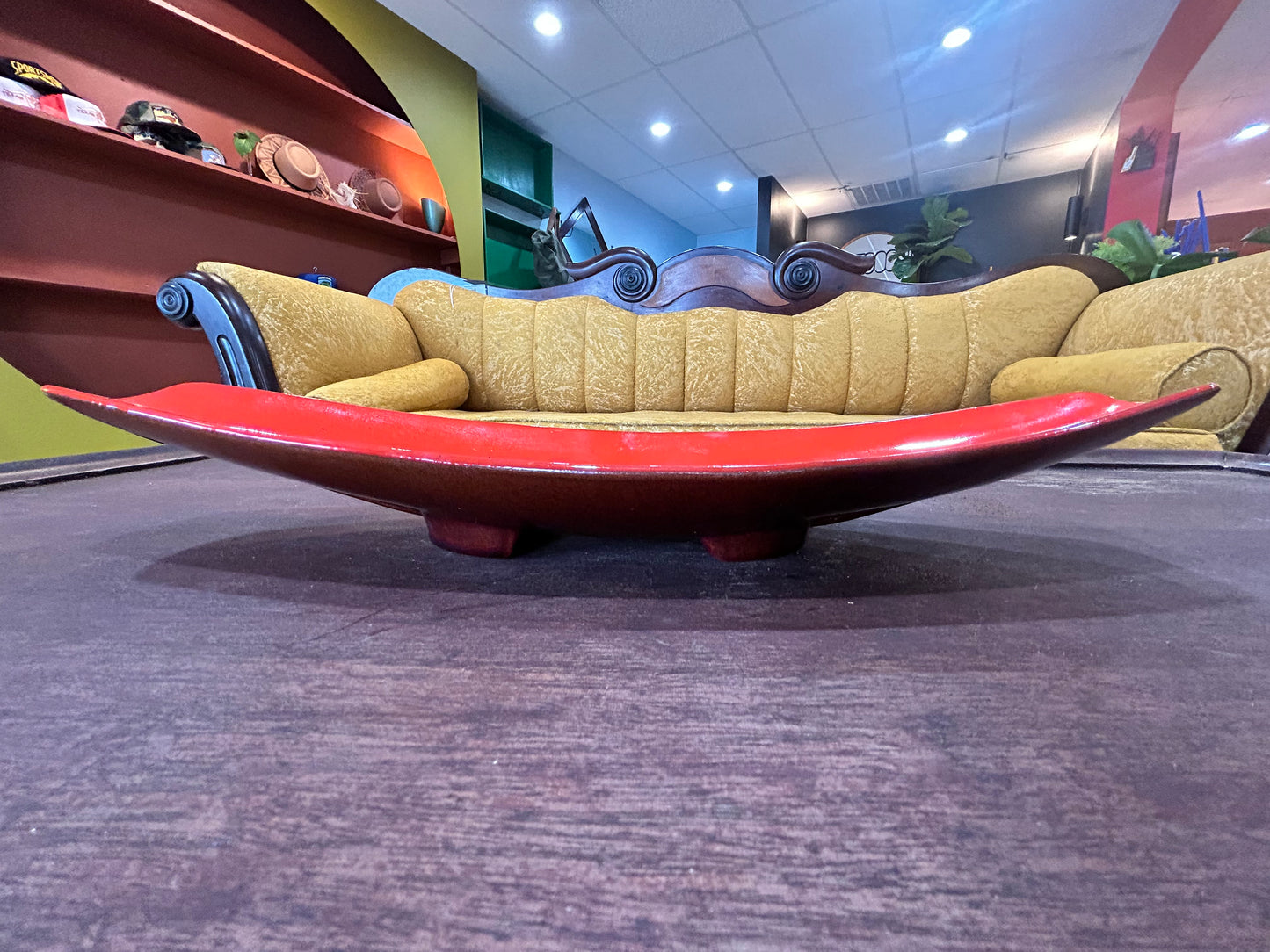 Vintage MCM Frankoma Pottery F88 Oblong Serving Tray