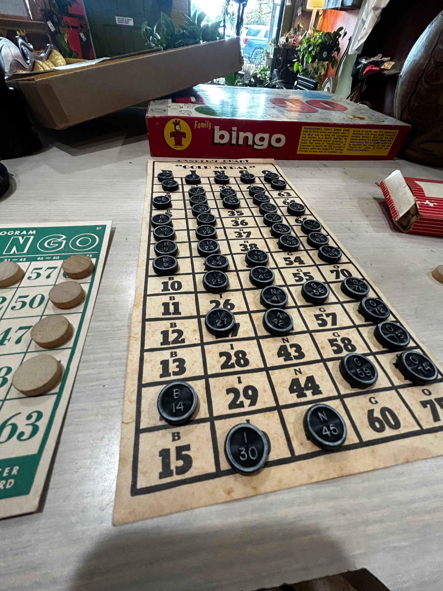 Vintage Bingo Game- Complete and Full Set