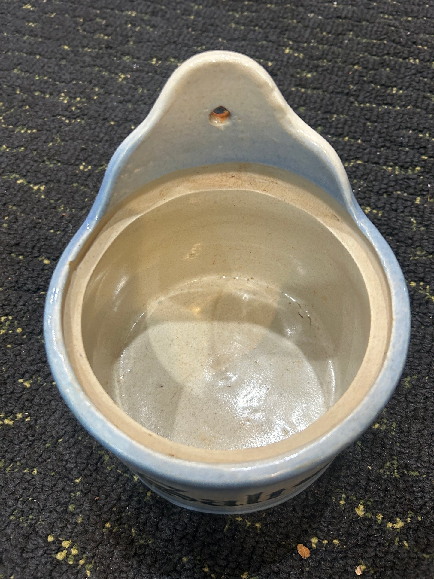 Salt Crock with Glass Scoop
