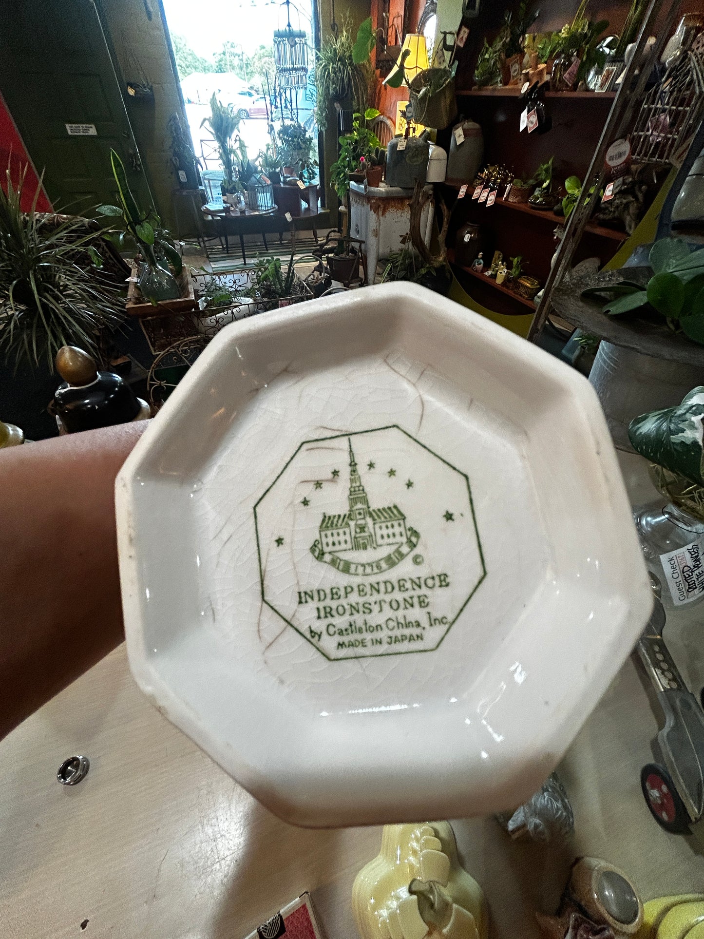 Independence Ironstone Coffee Pot