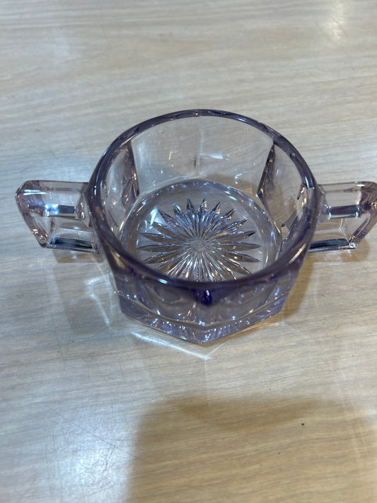 Heisey Glass Co. Sugar Bowl- Lavender