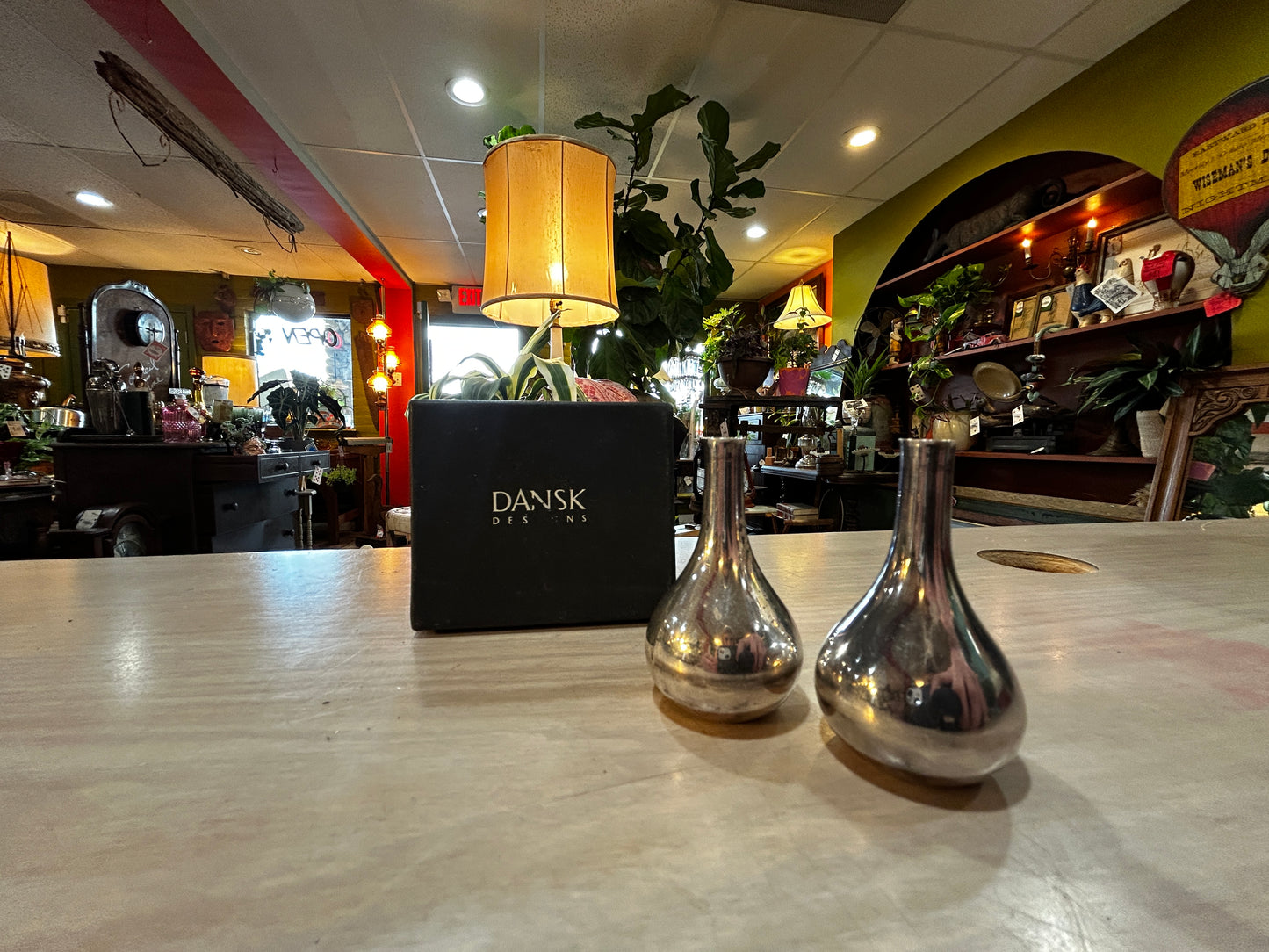 Dansk “Silver Onion” Silver Plated Candle Holders- Set of 2