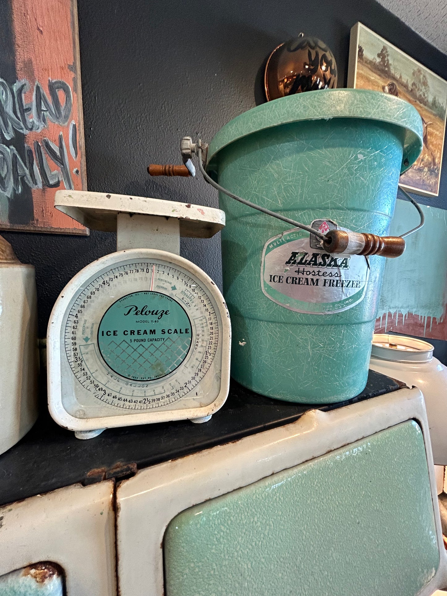 Vintage Alaska Hostess Ice Cream Maker