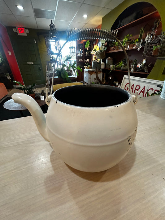 Vintage McCoy Teapot Cookie Jar- Missing Lid