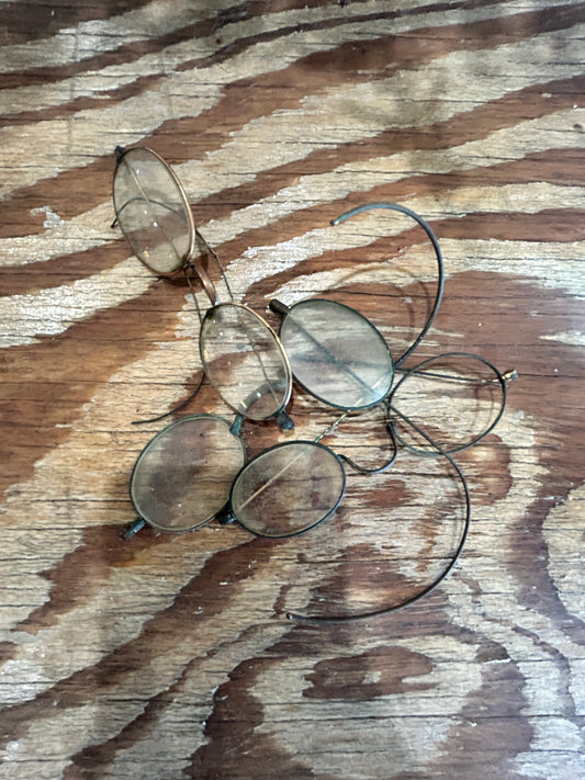 Lot of antique Nose Glasses- Late 1800’s