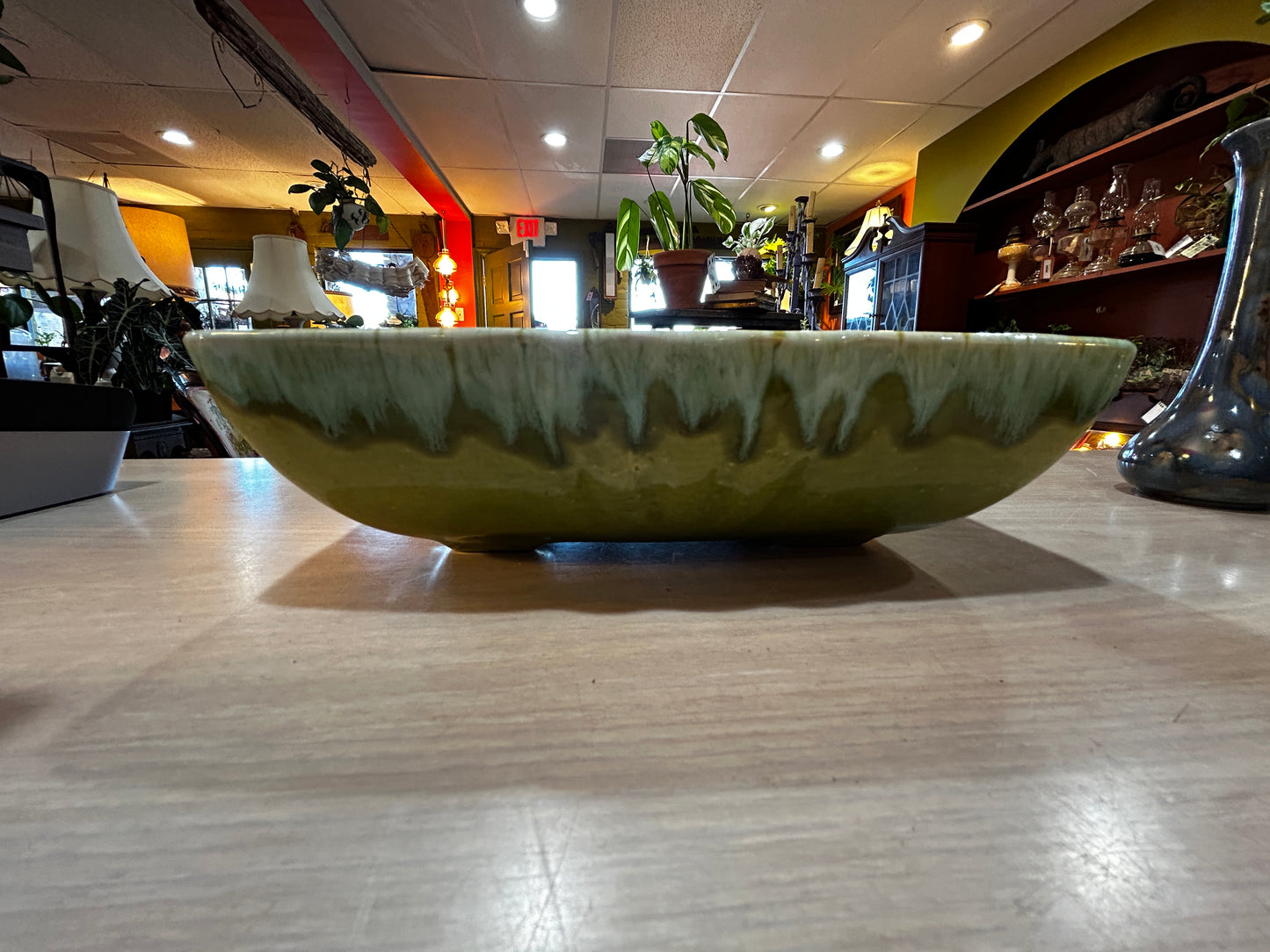 Mid Century- California USA Drip Glaze Ceramic Pot