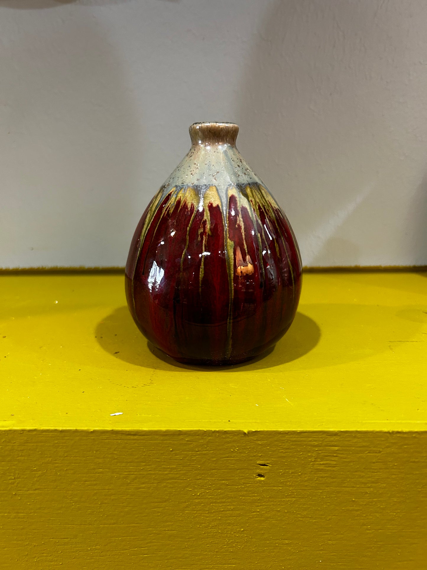 MCM Drip Glaze Small Mouth Small Vase