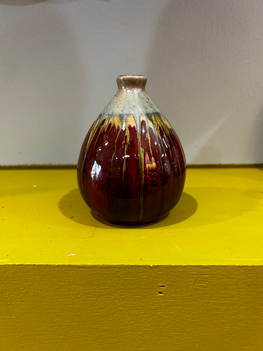 MCM Drip Glaze Small Mouth Small Vase
