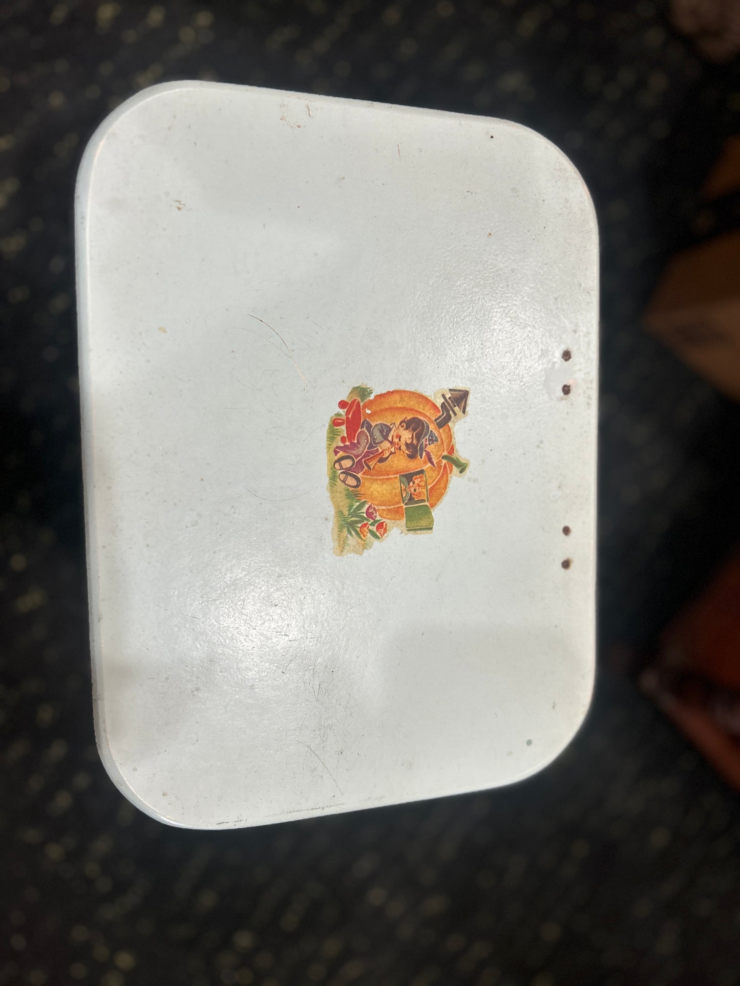 Vintage Red Man Baby Hamper