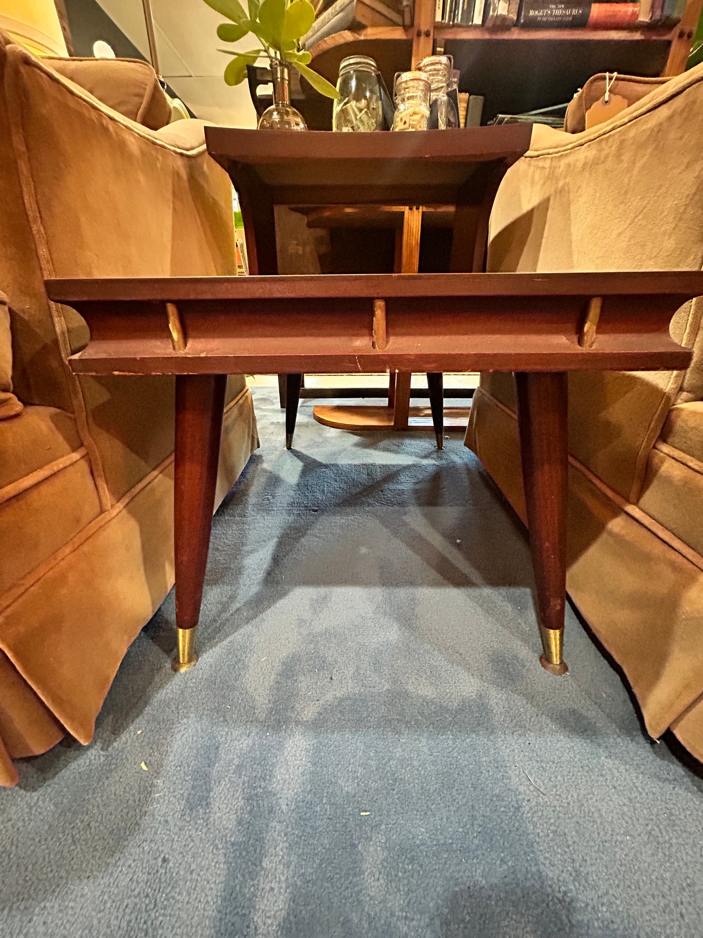 MCM Two Tiered Side Table/Nightstand