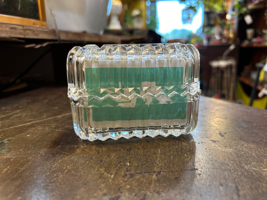 Monogram Crystal Business/Playing Card Holder